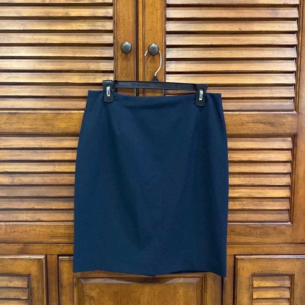 NWOT Anne Klein Navy Dress skirt